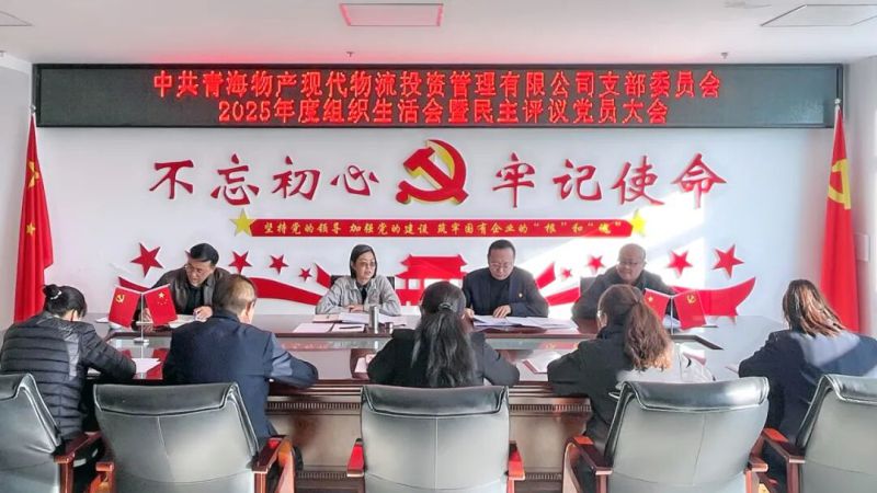 現(xiàn)代物流公司黨支部召開(kāi)2025年度組織生活會(huì)暨民主評(píng)議黨員大會(huì)