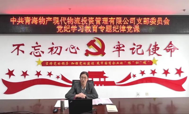 嚴明紀律作風(fēng) 永葆政治本色&mdash;&mdash;集團黨委書記、董事長劉玲同志講授專題紀律黨課