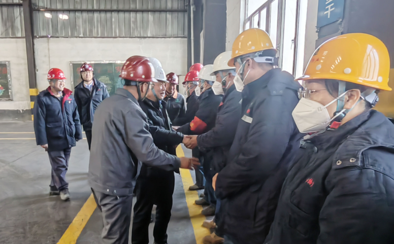 過年好！省國資委領導把新春祝福送到一線崗位