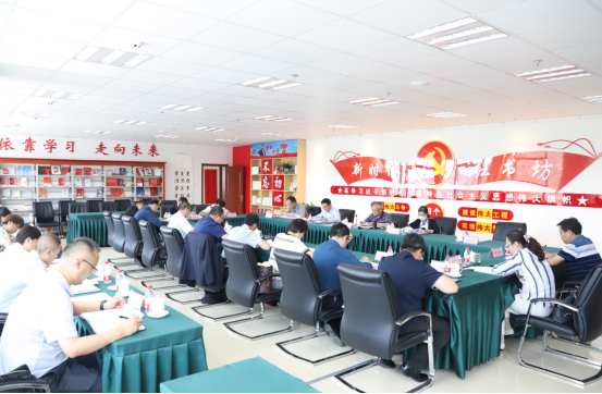 省物產集團認真安排部署全國國有企業(yè)黨的建設工作會議精神貫徹落實情況&ldquo;回頭看&rdquo;工作