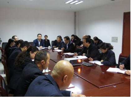 集團(tuán)黨委成員、紀(jì)委書記李志明來我司宣講黨的十九大精神